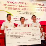 103 Anniv_Cheque presentation