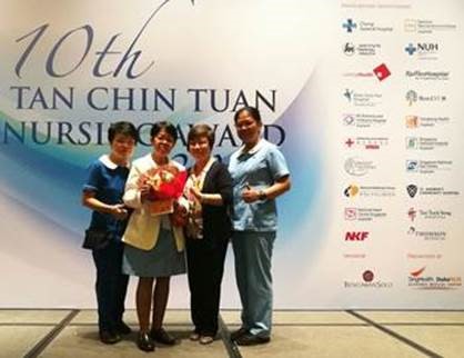 Enrolled Nurse Sylvia Jani Wins a Tan Chin Tuan Nursing Award