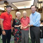 Platinum Sponsor: 94-year-old Mr Neo Gim Sim and Mrs Neo